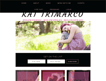 Tablet Screenshot of kattrimarco.com